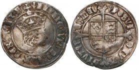 Great Britain, Henry VII (1485-1509), Silver groat