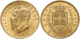 Italy, Victor Emmanuel II, 20 Lire 1865