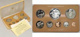 Cook Islands, Proof Set coins 1978