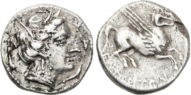 CELTIBERIAN COINS
Dracma. 200-110 a.C. EMPORITON (SANT MARTÍ D´EMPÚRIES, Girona...