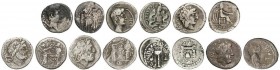 ROMAN COINS: ROMAN REPUBLIC
Lote 7 monedas Quinario. AUGUSTO (2), BRUTO, PORCIA-7, RUBRIA-4 y VETTIA-1 (2). AR. Resto final de colección que contiene...