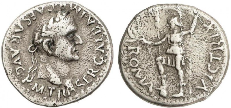 ROMAN COINS: ROMAN EMPIRE
Denario. Acuñada el 68-69 d.C. GALBA. TARRACO. Anv.: ...