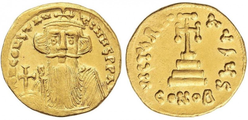 BYZANTINE COINS
Sólido. CONSTANS II. CONSTANTINOPLA. Anv.: dN. CONSTANTINUS PPA...