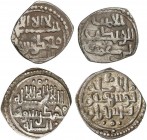 AL-ANDALUS COINS: THE ALMORAVIDS
Lote 2 monedas Quirate. ABU BAQR y YUSUF BEN TASHFÍN. AR. LAS DOS ESCASAS. Haz-888, 894 ; V-1443, 1535; FBM-Ba12. MB...