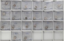 AL-ANDALUS COINS: THE ALMORAVIDS
Lote 20 monedas Quirate. ISHAQ BEN ALÍ. AR. Haz-1041; V-tipo 1896. MBC+.
