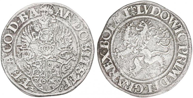 WORLD COINS: AUSTRIA
1/2 Thaler. 1526. ESTEBAN, BURIAN, ENRIQUE, JERÓNIMO y LOR...