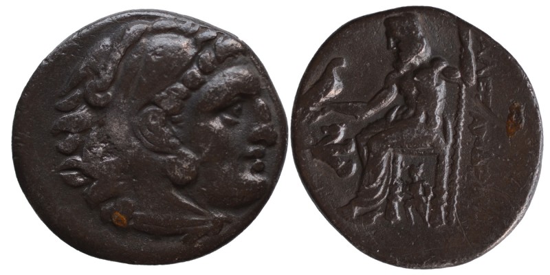 Kings of Macedon, Alexander III, 336 / 323 BC.
Lampsacus Drachm circa 310-301, ...