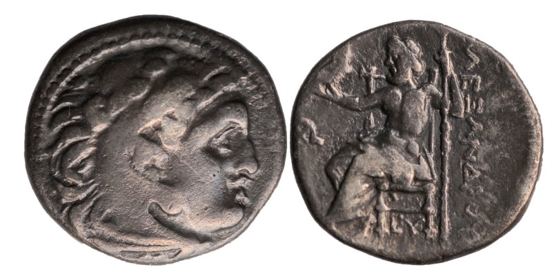 Kings of Macedon. Alexander III, the Great (336-323 BC). Drachm AR Condition: Ve...