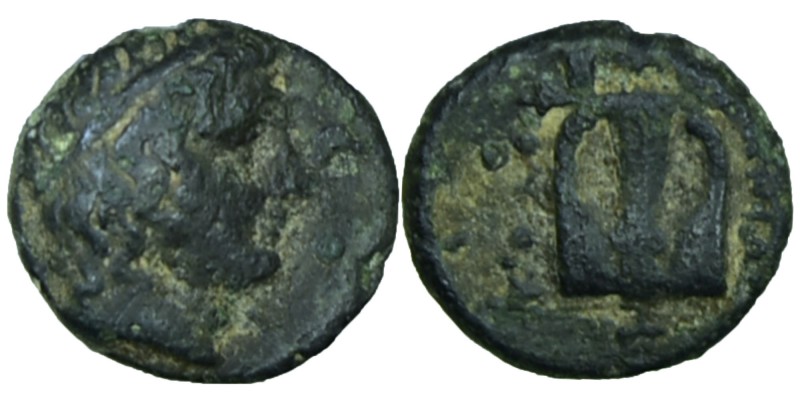 TROAS. Hamaxitos. Ae (Circa 350-310 BC). 
Obv: Laureate head of Apollo right. R...