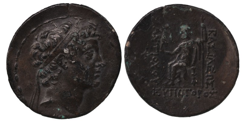 Seleukid King of Syria. Antioch. Antiochos V Eupator 164-162 BC.
Tetradrachm AR...