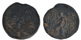 Seleukid Kingdom. Antioch. Demetrios II Nikator 145-144 BC. Bronze Æ, Condition Very Good 10.2 gr. 24 mm.