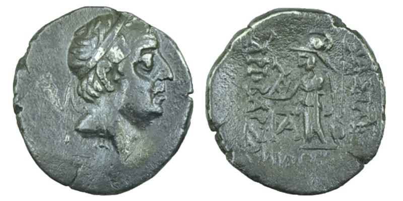 KINGS OF CAPPADOCIA. Ariobarzanes I Philoromaios (Circa 95-63 BC). Drachm. Obv: ...
