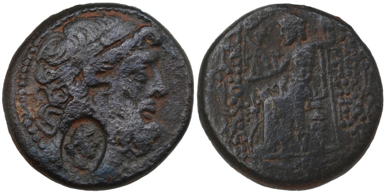 Syria, Seleucus and Pieria, Antioch Æ Tetrachalkon. 1st century BC. 
Laureate h...