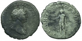 Trajan. AD 98-117. 
AR Denarius, Roma. Condition Very Good 2.8 gr. 20 mm.