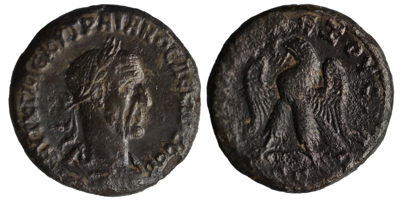 Trajan Decius Seleucis and Pieria. AD 250-251. 
AR Tetradrachm of Antioch, AYT ...