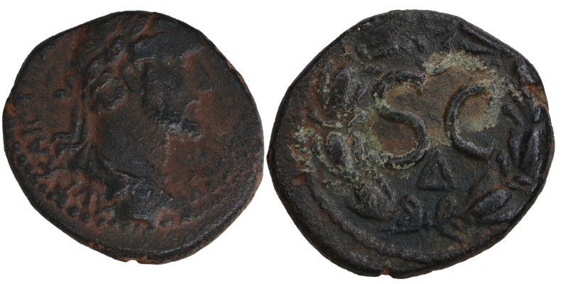 Antoninus Pius Æ22 of Antioch, Syria. AD 138-161. 
Obv: Laureate, head right / ...