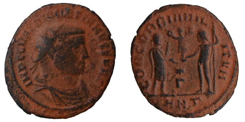 Diocletianus, AD, 284-305 
AE Antoninian Obv: IMP C C VAL DIOCLETIANVS P F AVG ...