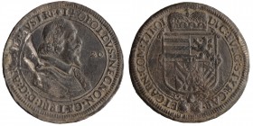 HOLY ROMAN EMPIRE. Leopold V (Archduke, 1620). 
Reichstaler (1621). Hall. Obv: LEOPOLDVS NECNON CAETERI D G ARCHID AVSTRIAE. Mantled bust right. Rev:...