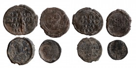 4 Byzantine Lead seal as seen.