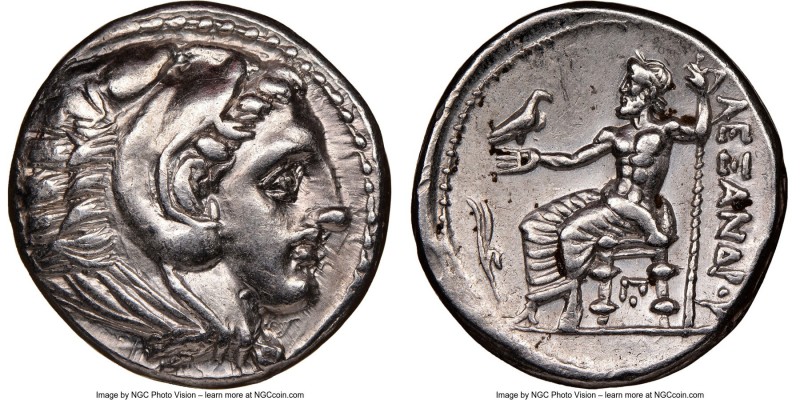 MACEDONIAN KINGDOM. Alexander III the Great (336-323 BC). AR tetradrachm (27mm, ...