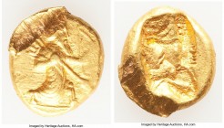 ACHAEMENID PERSIA. Xerxes II-Artaxerxes II (5th-4th centuries BC). AV daric (18mm, 8.08 gm). Choice XF, scuff. Lydo-Milesian standard. Sardes, ca. 420...