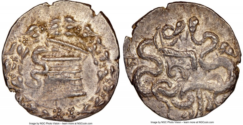 PHRYGIA. Apameia. Ca. 166-133 BC. AR cistophorus (26mm, 12.75 gm, 1h). NGC Choic...