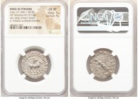 INDO-SCYTHIAN KINGDOM. Azes I/II (ca. 58-12 BC). AR tetradrachm (24mm, 9.52 gm, 10h). NGC Choice XF 5/5 - 4/5. Uncertain mint in western Gandhara. BAΣ...