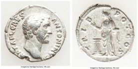 Antoninus Pius, as Caesar (AD 138-161). AR denarius (18mm, 3.28 gm, 6h). VF. Rome, AD 138. IMP T AEL CAES ANTONINVS, bare head of Antoninus Pius right...
