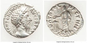 Marcus Aurelius (AD 161-180). AR denarius (19mm, 3.58 gm, 6h). VF. Rome, AD 170-171. IMP M ANTONINVS AVG TR P XXV, laureate head of Marcus Aurelius ri...