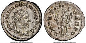 Philip I (AD 244-249). AR antoninianus (22mm, 4.72 gm, 7h). NGC MS 5/5 - 4/5. Rome, AD 246. IMP M IVL PHILIPPVS AVG, radiate, draped and cuirassed bus...