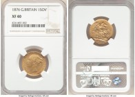 Victoria gold "St. George" Sovereign 1876 XF40 NGC, KM752, S-3856A. AGW 0.2355 oz. 

HID09801242017

© 2020 Heritage Auctions | All Rights Reserve...