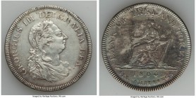 George III Bank Dollar of 6 Shillings 1804 VF (Cleaned, Tooled) KM-Tn1. 

HID09801242017

© 2020 Heritage Auctions | All Rights Reserve