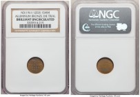 USSR 9-Piece Lot of Certified Uniface Die Trial Issues ND (1961) Brilliant Uncirculated NGC, Set of nine coins in aluminum-bronze and copper-nickel in...