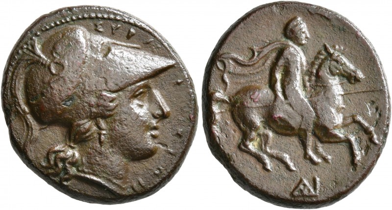 SICILY. Syracuse. Agathokles, 317-289 BC. Hemilitron (Bronze, 20 mm, 6.71 g, 8 h...