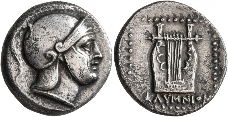 ISLANDS OFF CARIA, Kalymnos. Circa 260/50-205 BC. Didrachm (Silver, 20 mm, 6.34 ...