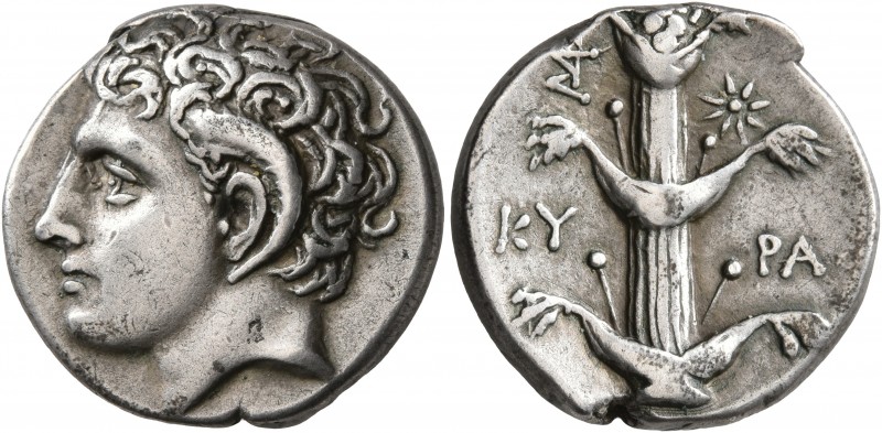 KYRENAICA. Kyrene. Magas, as Ptolemaic Governor, first reign, circa 300-282/75 B...