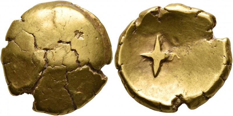 CELTIC, Central Europe. Vindelici. 1st century BC. Stater (Gold, 18 mm, 7.52 g),...