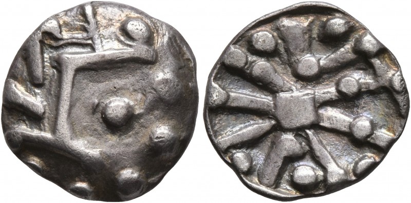 CELTIC, Middle Danube. Uncertain tribe. 2nd-1st centuries BC. Drachm (Silver, 14...