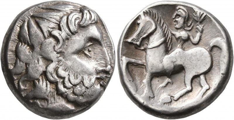 CELTIC, Lower Danube. Uncertain tribe. Circa 2nd century BC. Tetradrachm (Silver...
