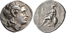 KINGS OF THRACE. Lysimachos, 305-281 BC. Tetradrachm (Silver, 29 mm, 17.12 g, 4 h), Amphipolis, circa 288/7-282/1. Diademed head of Alexander the Grea...