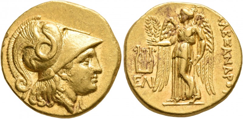 KINGS OF MACEDON. Alexander III ‘the Great’, 336-323 BC. Stater (Gold, 18 mm, 8....