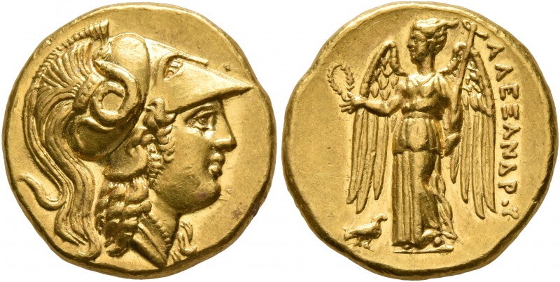 KINGS OF MACEDON. Alexander III ‘the Great’, 336-323 BC. Stater (Gold, 18 mm, 8....