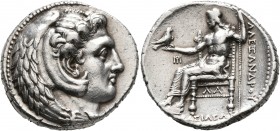 KINGS OF MACEDON. Alexander III ‘the Great’, 336-323 BC. Tetradrachm (Silver, 27 mm, 17.14 g, 6 h), Susa, struck under Koinos, circa 322-320. Head of ...