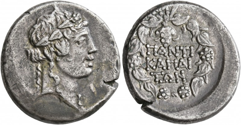 CIMMERIAN BOSPOROS. Pantikapaion. Time of Mithridates VI Eupator, circa 90-79 BC...