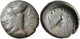 KINGS OF ARMENIA MINOR. Mithradates, circa 180s-170s BC. Dichalkon (Bronze, 17 mm, 3.60 g, 4 h). &#67660;&#67669;&#67667;&#67658;&#67669; ('mtrdt' in ...