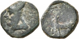 KINGS OF ARMENIA MINOR. Mithradates, circa 180s-170s BC. Dichalkon (Bronze, 16 mm, 4.99 g, 3 h). &#67660;&#67669;&#67667;&#67658;&#67669; ('mtrdt' in ...