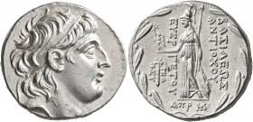 SELEUKID KINGS OF SYRIA. Antiochos VII Euergetes (Sidetes), 138-129 BC. Tetradrachm (Silver, 29 mm, 16.80 g, 11 h), Tyre, SE 181 = 132/1. Diademed hea...