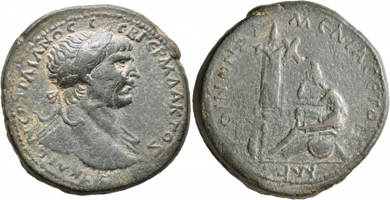 ARMENIA MINOR, Koinon of Armenia. Trajan, 98-117. 'Sestertius' (Orichalcum, 36 m...