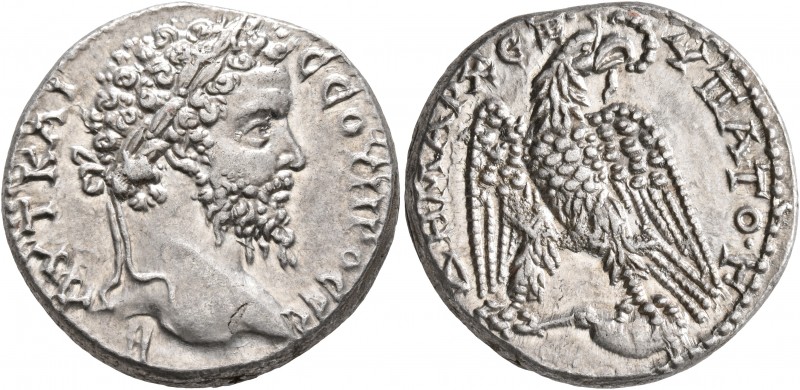 SYRIA, Seleucis and Pieria. Antioch. Septimius Severus, 193-211. Tetradrachm (Si...