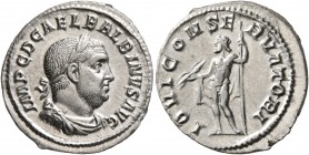 Balbinus, 238. Denarius (Silver, 20 mm, 2.93 g, 6 h), Rome, circa April-June 238. IMP C D CAEL BALBINVS AVG Laureate, draped and cuirassed bust of Bal...